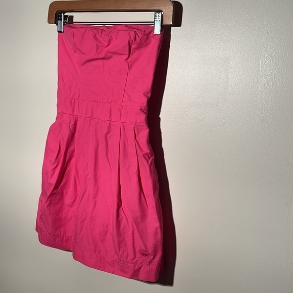 Abercrombie & Fitch Hot Pink Strapless Mini Dress - Picture 5 of 9